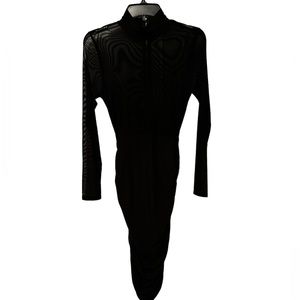 NEW SHEER SIZE MEDIUM DRESS